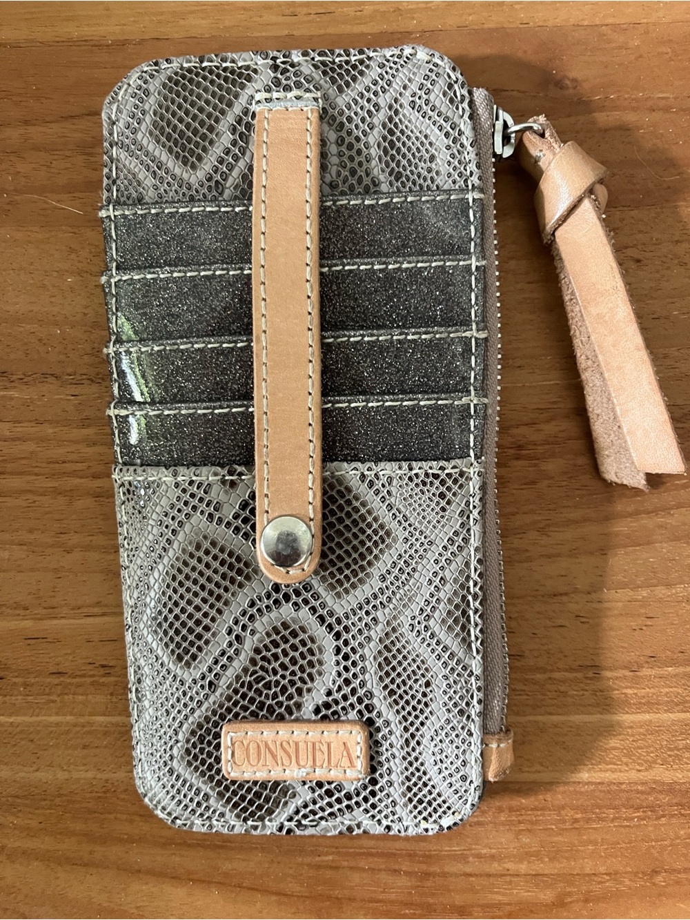 Consuela Dizzy Organizer Snake Skin print